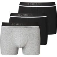 Schiesser Boxer 95/5 (3er-Pack) mit sportlichem Logo-Webgummibund