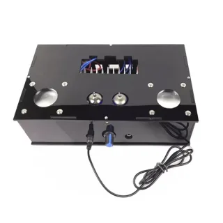 HIFI 6J1 Tube Amplifier DIY Kit Clear Acrylic Case High Fidelity Sound 105dB SNR Dual 12V Power Support MP3 Smartphone T