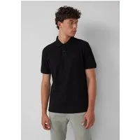 s.Oliver Kurzarmshirt Polo-Shirt Poloshirt aus Piqué mit Logo im Doppelpack