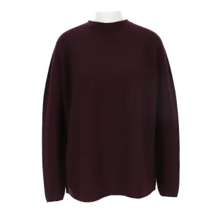 Halsüberkopf Accessoires - Pullover Merino Turtle bordeau - Gr. - S