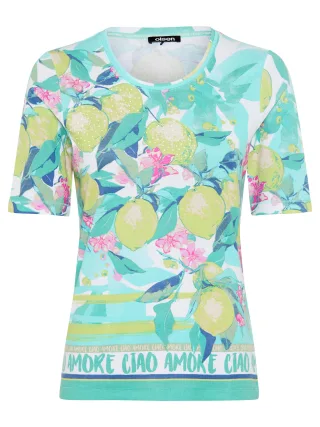 Olsen - T-Shirt Short Sleeves pool blue - Gr. - 48