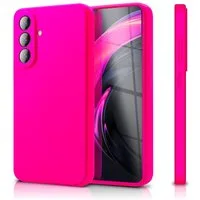 Nalia Smartphone-Hülle Samsung Galaxy A57, PHOENIX Case - Liquid Silikon, Mikrofaser & Kameraschutz