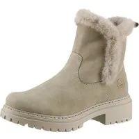 Rieker Winterstiefelette, Winterboots, Profilsohle, Blockabsatz, mit Innen-Reißverschluss