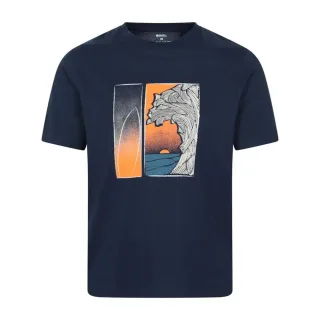 Mountain Warehouse - T-Shirt für Herren, Baumwolle aus biologischem Anbau (Marine)