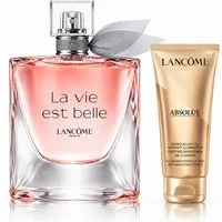 LANCOME Duft-Set La Vie Est Belle EdP 75 ml inkl. Absolue 15 ml, 2-tlg., Premium Beauty-Duo aus Duft & luxuriöser Gesichtsreinigung