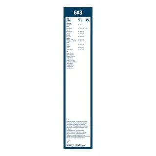 Bosch Wischblatt 603 Iveco Kia Mazda Mercedes Nissan Opel Renault