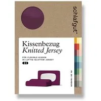 Schlafgut Kissenbezug Pure flexibler Kissenbezug für Nackenstützkissen, (1 Stück), Bio-Baumwolle mit Elasthan, mit Gummizug, bügelfrei
