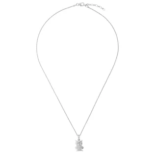 Orphelia Damen-Kette aus 925er Sterlingsilber mit Anhänger – Silber ZH-7339