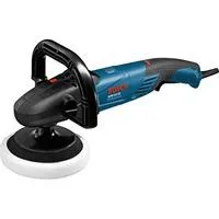 Winkelpolierer GPO 14CE, Poliermaschine blau, 1.400 Watt