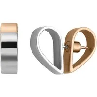 Esprit Paar Ohrstecker ESER00442200, Esprit ESER00442200 Damen Ohrstecker Twine Stud Bicolor Rose