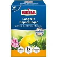 Substral Langzeitdünger Langzeit Depotdünger für Zitrus & Mediterrane Pflanzen 750 g