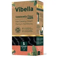 Vibella Haarfarbe Haarfärbecreme Nr. 1 Schwarz – Premium-Haarfarbe