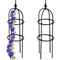 relaxdays Rankhilfe 70 cm 2er Set