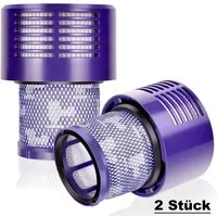 CoolGadget HEPA-Filter 2x Ersatzfilter für Dyson V10, Zubehör für Für Dyson, Premium Hepa Ersatz Filter aus dem Zubehör 100% passgenau