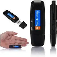 SpionProfi 8GB Usb Stick Voice Recorder Diktiergerät Ton Aufnahme Digitales Diktiergerät (Spion Abhörgerät Wanze Voice Recorder Spy getarnt Diktiergerät)