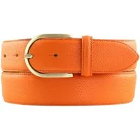 BELTINGER Ledergürtel Damen-Gürtel aus gemasertem Leder mit Steppnaht 4 cm - Hochwertiger Le (1-St)