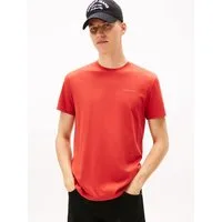 Tommy Jeans T-Shirt TJM SLIM LINEAR CHEST TEE EXT Mit Rundhalsausschnitt