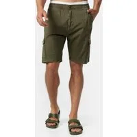 Indicode Cargoshorts Herren Kinnaird Cargo Shorts Herrenshorts aus elastischer Baumwoll-Qualität