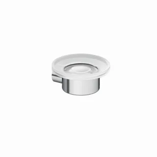Kludi VELA R Seifenschale transparentes Glas chrom, 5898505 5898505