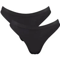 sloggi Tanga GO Sense (2er Pack) Modalmix, nahtlos, flacher Saum, elastisch, weich