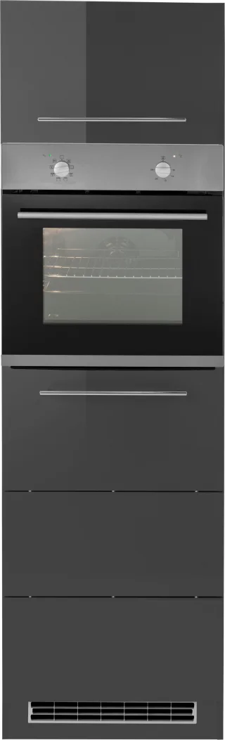 KOCHSTATION Backofen/Kühlumbauschrank "KS-Wien" 60 cm breit, für autarken Backofen und Einbaukühlschrank