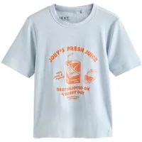 Next T-Shirt Kurzärmeliges T-Shirt mit Grafik (1-tlg)