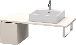 Duravit L-Cube Unterschrank für Konsole Taupe Supermatt 320x547x400 mm - LC583008383 LC583008383