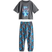 Next Pyjama Disney Lilo und Stitch Halloween-Schlafanzug (2 tlg)