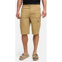 Indicode Cargoshorts Herren INNadim Cargoshorts aus Baumwolle mit elastischen Einsätzen am Bund für eine flexible Passform