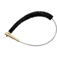 Neustanlo Heizkörperpinsel Heizkörperbürste 120 cm mit Naturhaar zur Reinigung von Radiatoren, Ziegenhaar Borsten, ideal für Flachheizkörper