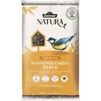 Dehner Natura Premium Sonnenblumenkerne, Wildvogelfutter, Hauptfutter für: Gartenvögel, Wildvogel, für Kohlmeise, Blaumeise und Grünfink