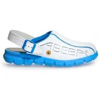 Abeba Dynamic Berufsschuhe Clog – Glattleder Mit Aufdruck OB A E Src Berufsschuh