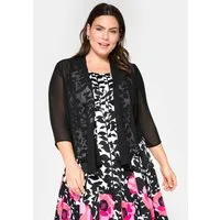 Sheego Blusenblazer Bolero 3/4-Arm