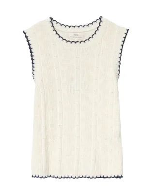 yerse - Stricktop beige - Gr. - M