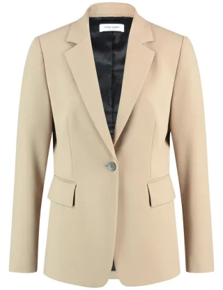 GERRY WEBER Collection - Taillierter Blazer mit Stretchkomfort beige - Gr. - 40