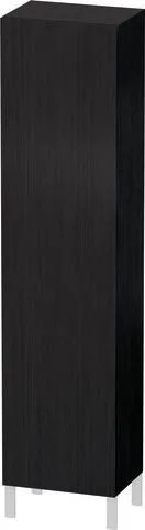 Duravit L-Cube Hochschrank Eiche Schwarz Matt 500x360x2000 mm - LC1191R1616 LC1191R1616