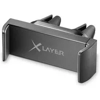 XLAYER Smartphone-Halterung Kfz-Halterung XLayer Universal für Lüftungsgitter 360 Grad drehbar