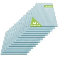 GARMIO Gewächshaus Hohlkammerstegplatten ACRI 4mm, Ersatz Gewächshausplatten 10,25m, Set aus 14 Platten, Polycarbonat transparent, UV-beständig