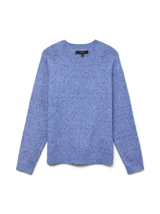 VERO MODA - VMDOFFY LS O-NECK BLOUSE GA NOOS - Gr. - XL