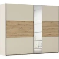OTTO home Kleiderschrank Mehrzweckschrank Aktenschrank Möbel Mietswohnung TOPSELLER ASTANA (3 Ausstattungen BASIC/CLASSIC/PREMIUM (inkl. SOFT-CLOSE-FUNKTION) mit 3 Spiegelelementen, Metallgriffleisten alufarbig MADE IN GERMANY