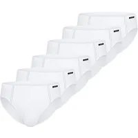 Schiesser Slip 6er Pack Cotton Essential (Spar-Set, 6-St) Supermini - Baumwolle - ohne Eingriff - Angenehm auf der Haut