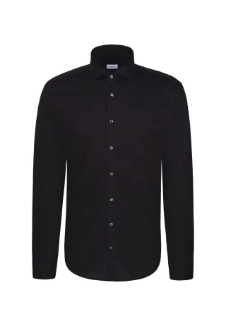 seidensticker - LIGHT SPREAD KENT 108 Black - Gr. - 46