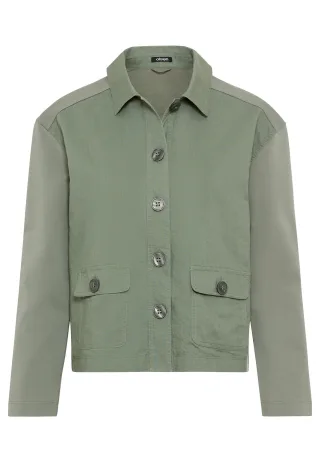 Olsen - Jersey Jacket Long Sleeves khaki - Gr. - 46
