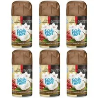 fresh & more Raumduft Lufterfrischer Nachfüller (6er Pack, 6-St., 250ml)