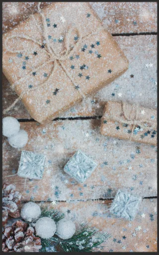 Fussmatte Weihnachten 7772 | Größe: 60 cm x 90 cm