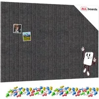 ALLboards Pinnwand ALLboards Filzpaneele, Filz-Korktafeln für die Wand
