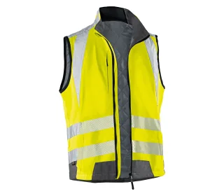 KÜBLER REFLECTIQ Weste PSA 2 warngelb/anthrazit XL - 7207 8340-3497-XL