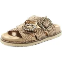 INUOVO 395052 Pantolette Schmuckschnalle