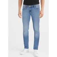 Jack & Jones Skinny-fit-Jeans JJILIAM Skinny Jeans mit Used-Waschung für schlanke Silhouette Abriebeffekte, modisch, skinny fit, Baumwollmischung