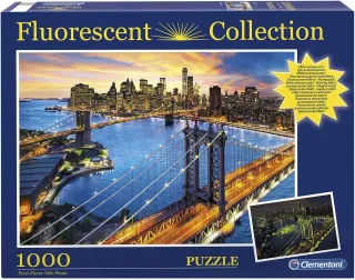 Clementoni Puzzle - New York (fluoreszierend) [1.000 Teile]